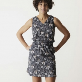 Emma black allover ladies dress