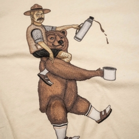 Best friends sand men t-shirt