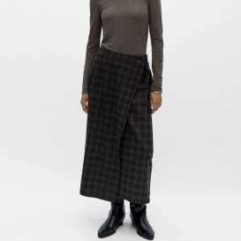 Orla checkered ladies wrap skirt