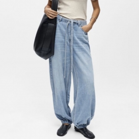 Cita blue ladies jogger pants