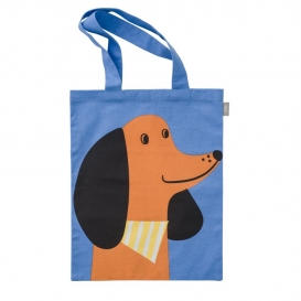 Louie blue tote bag