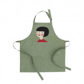 Kerstin green apron