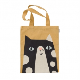 Doris yellow tote bag