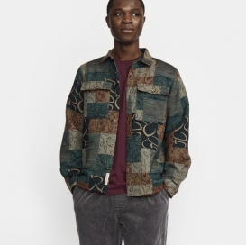 Luca petrol multi men overshirt