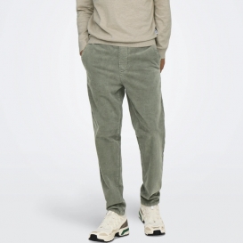 Coby green corduroy men pants